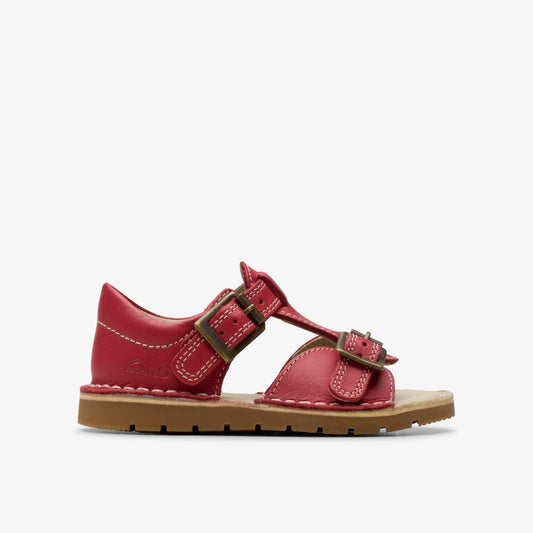 Kids Playsun Toddler Red Leather