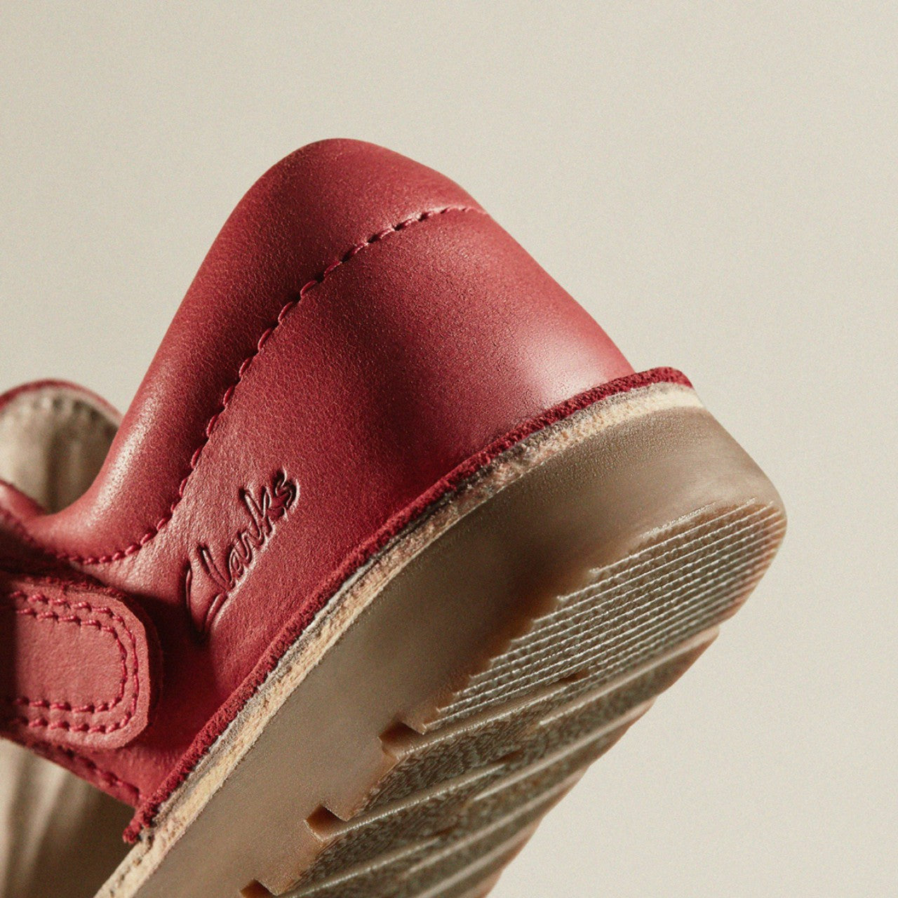 Kids Playsun Toddler Red Leather