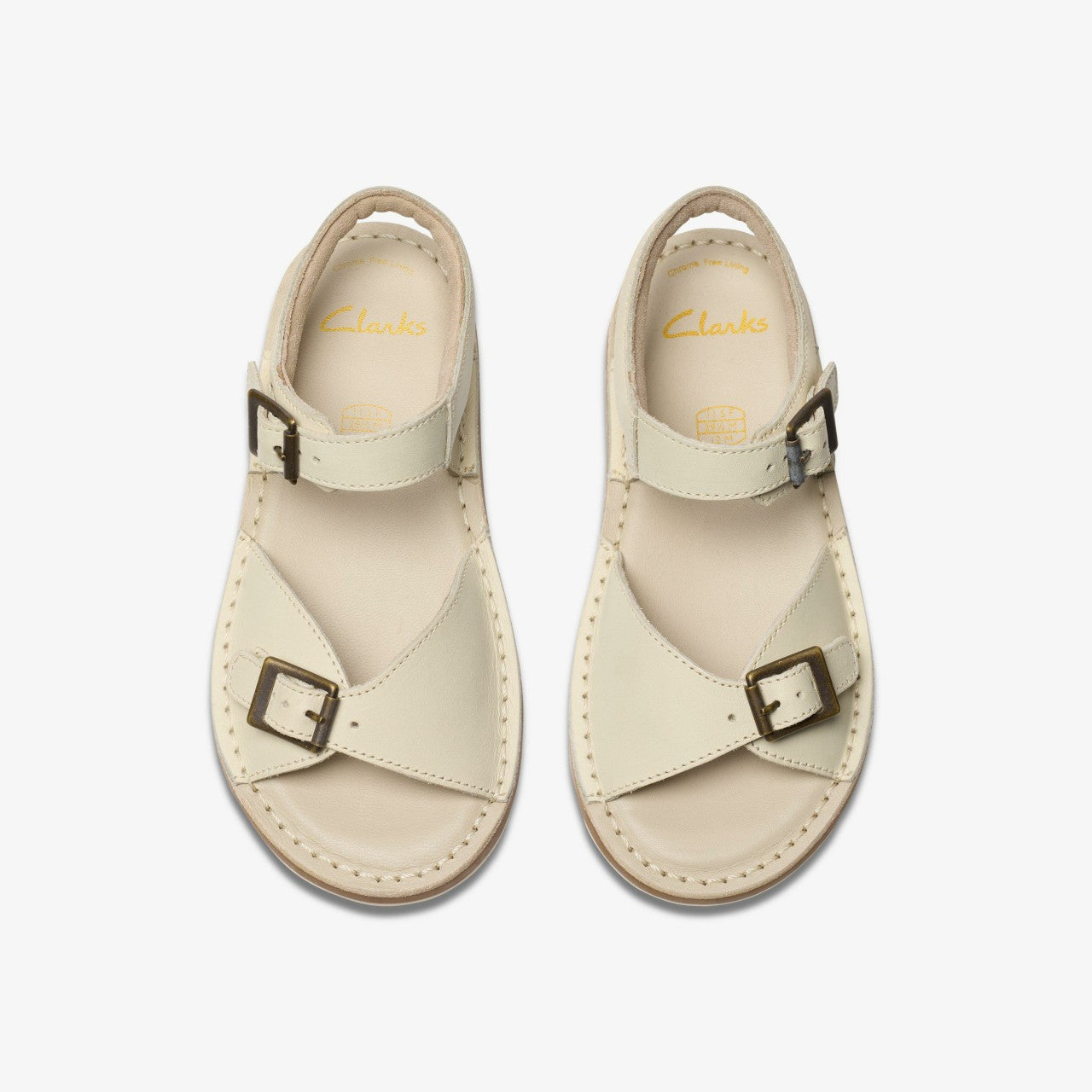 Kids Playsun Kid Off White Leather