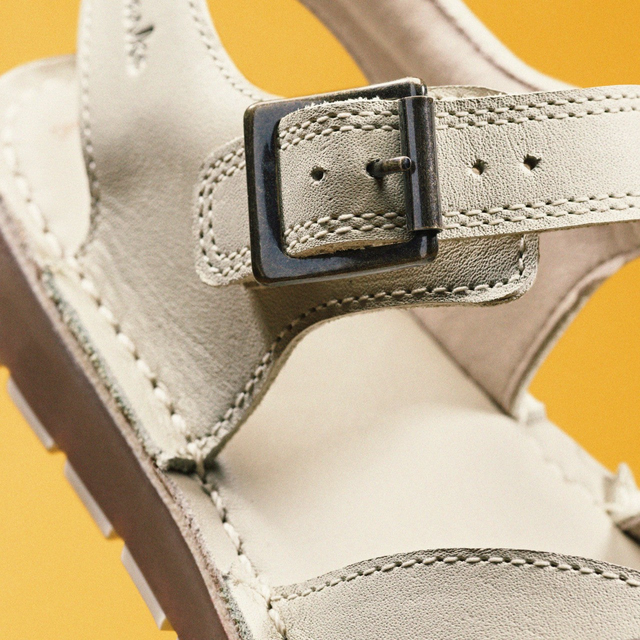 Kids Playsun Kid Off White Leather