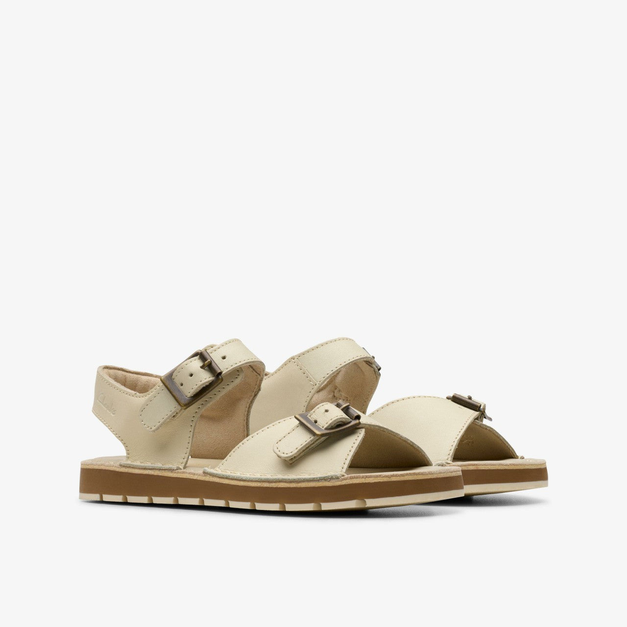 Kids Playsun Kid Off White Leather