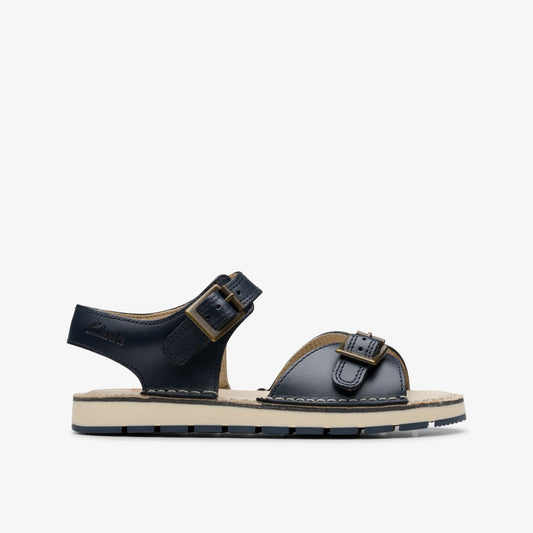 Kids Playsun Kid Navy Leather