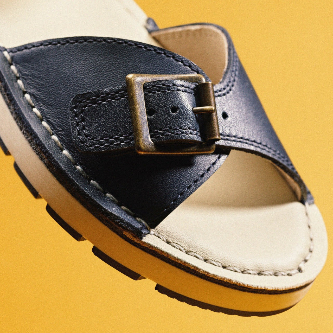 Kids Playsun Kid Navy Leather