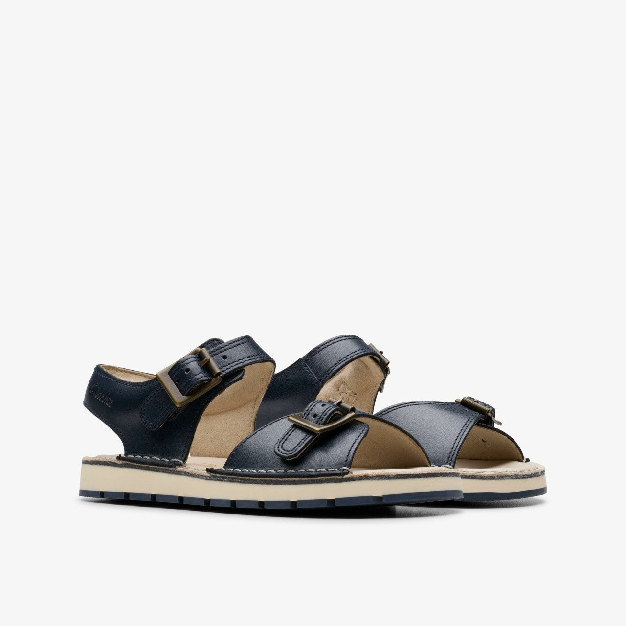 Kids Playsun Kid Navy Leather