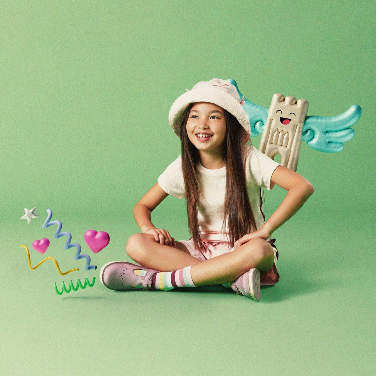 Kids Joyful Skip Kid Pink Patent