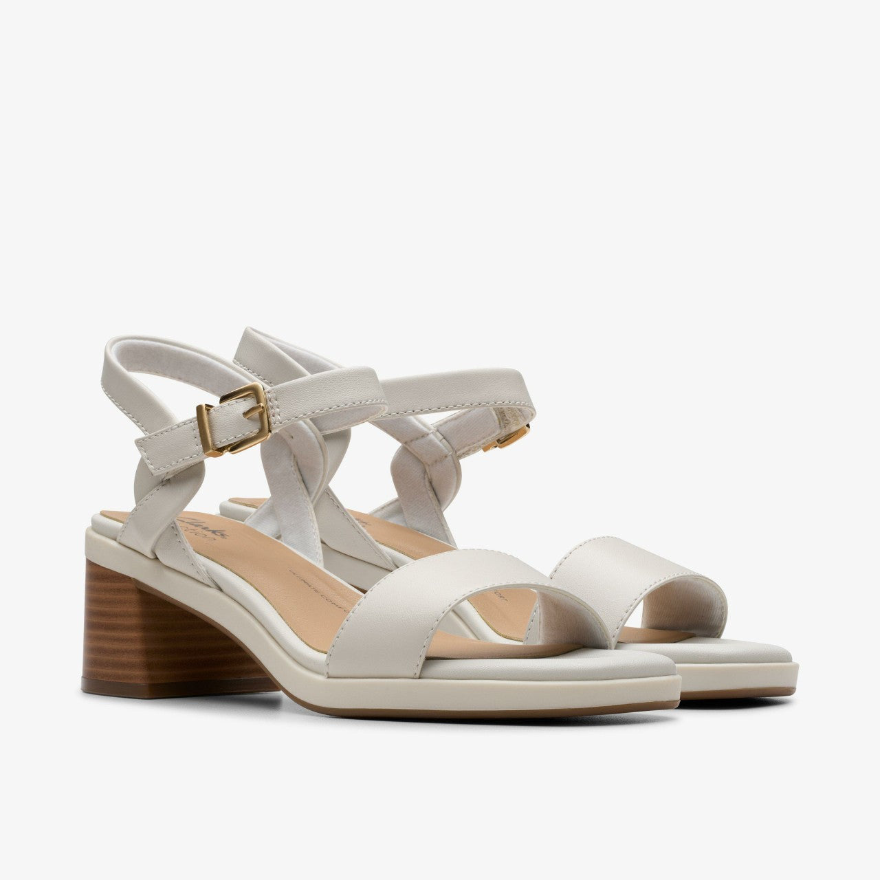Women Jaylan Ray Off White Leather