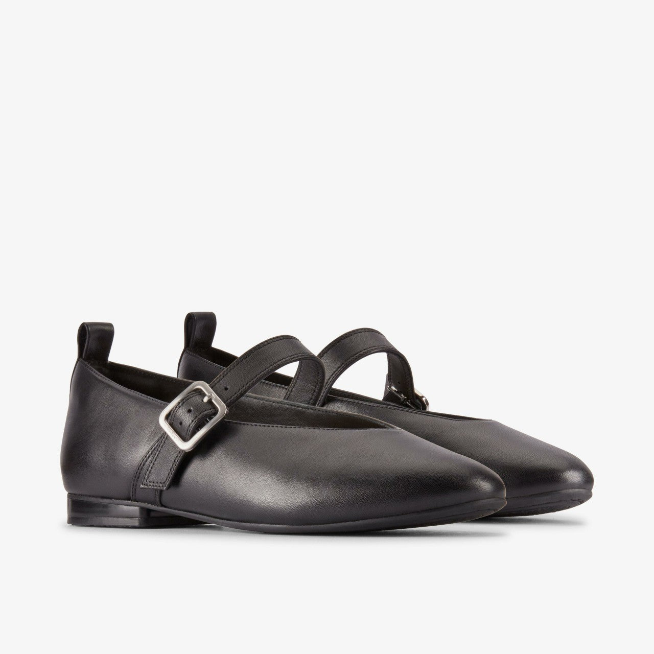 Women Fawna Bar Black Leather