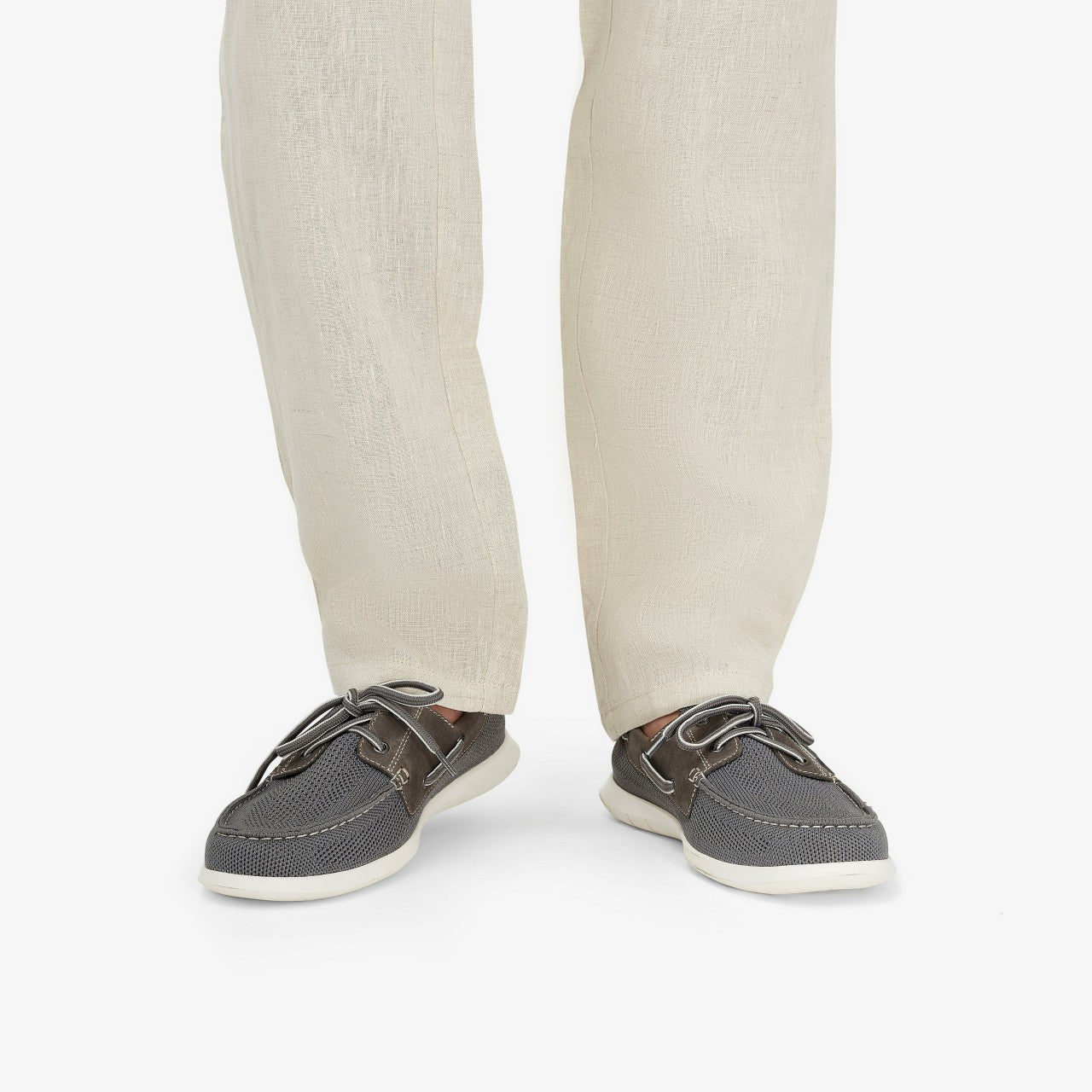 Men Flexway Tie Grey Combination
