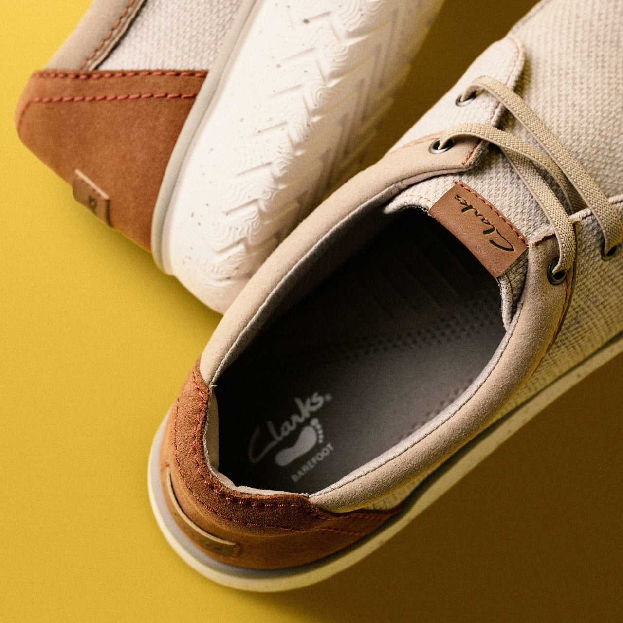 Men Relax Lite Lace Sand Textile