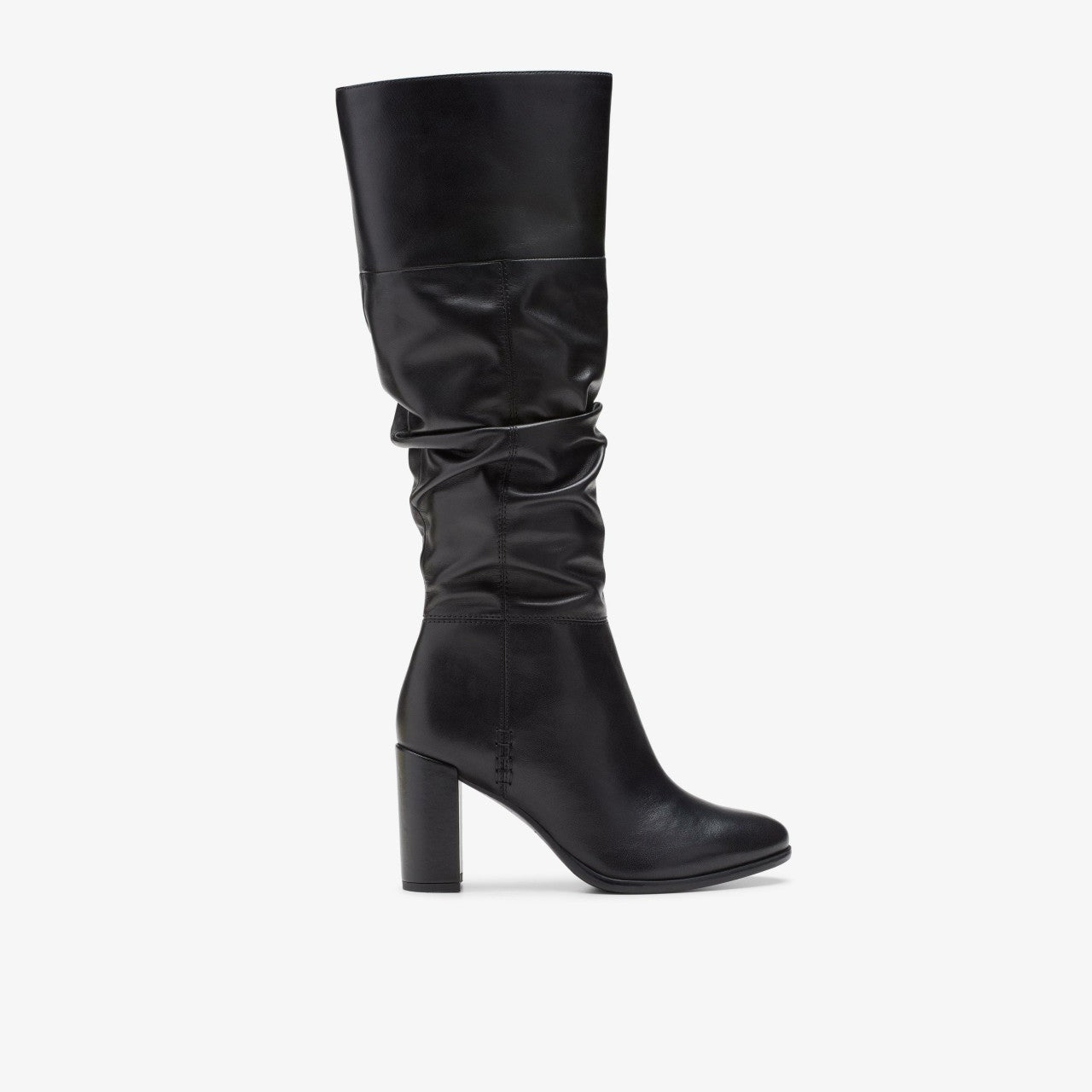 Women Freva 85 Slouch Black Leather
