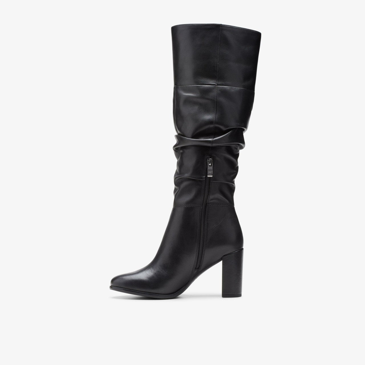 Women Freva 85 Slouch Black Leather