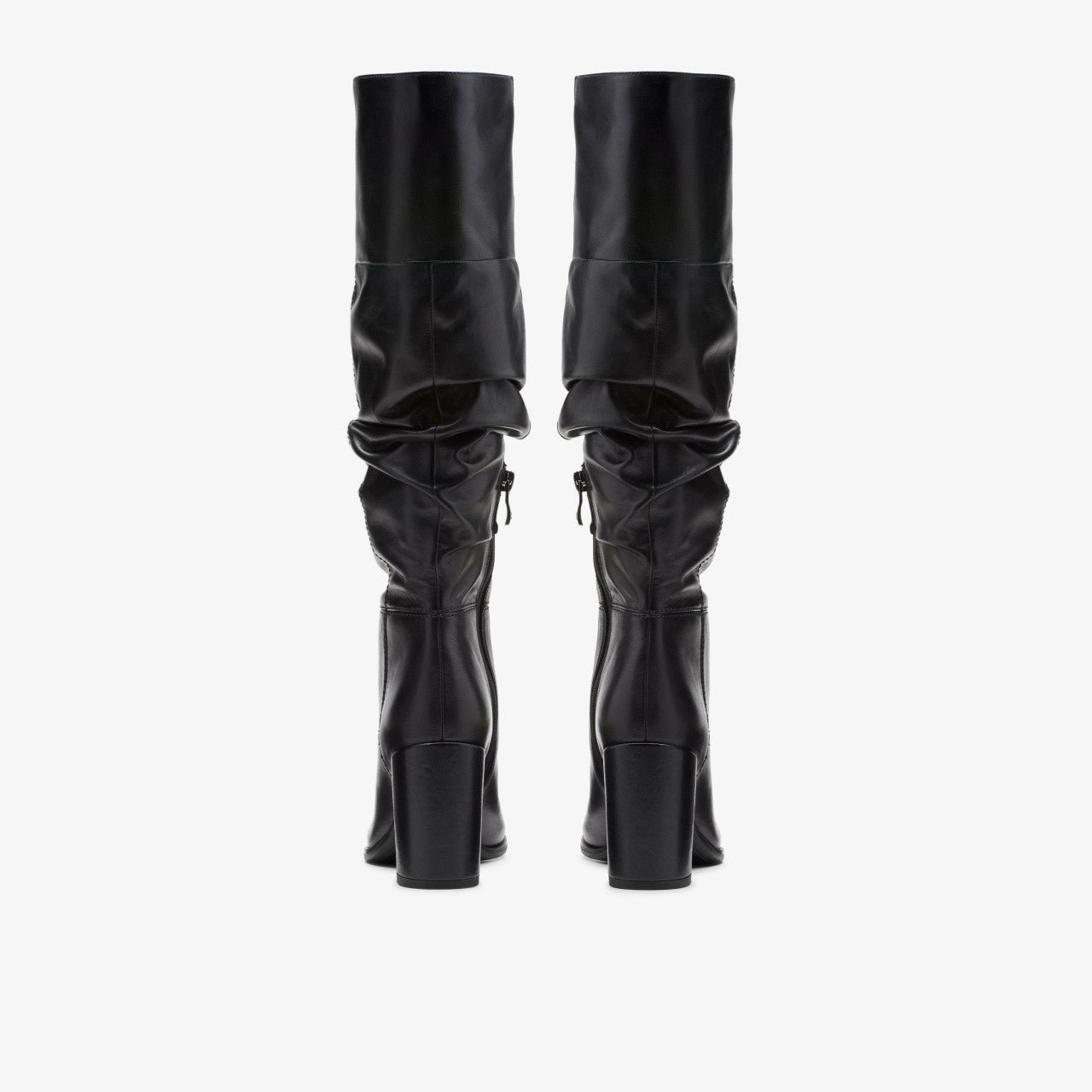 Women Freva 85 Slouch Black Leather