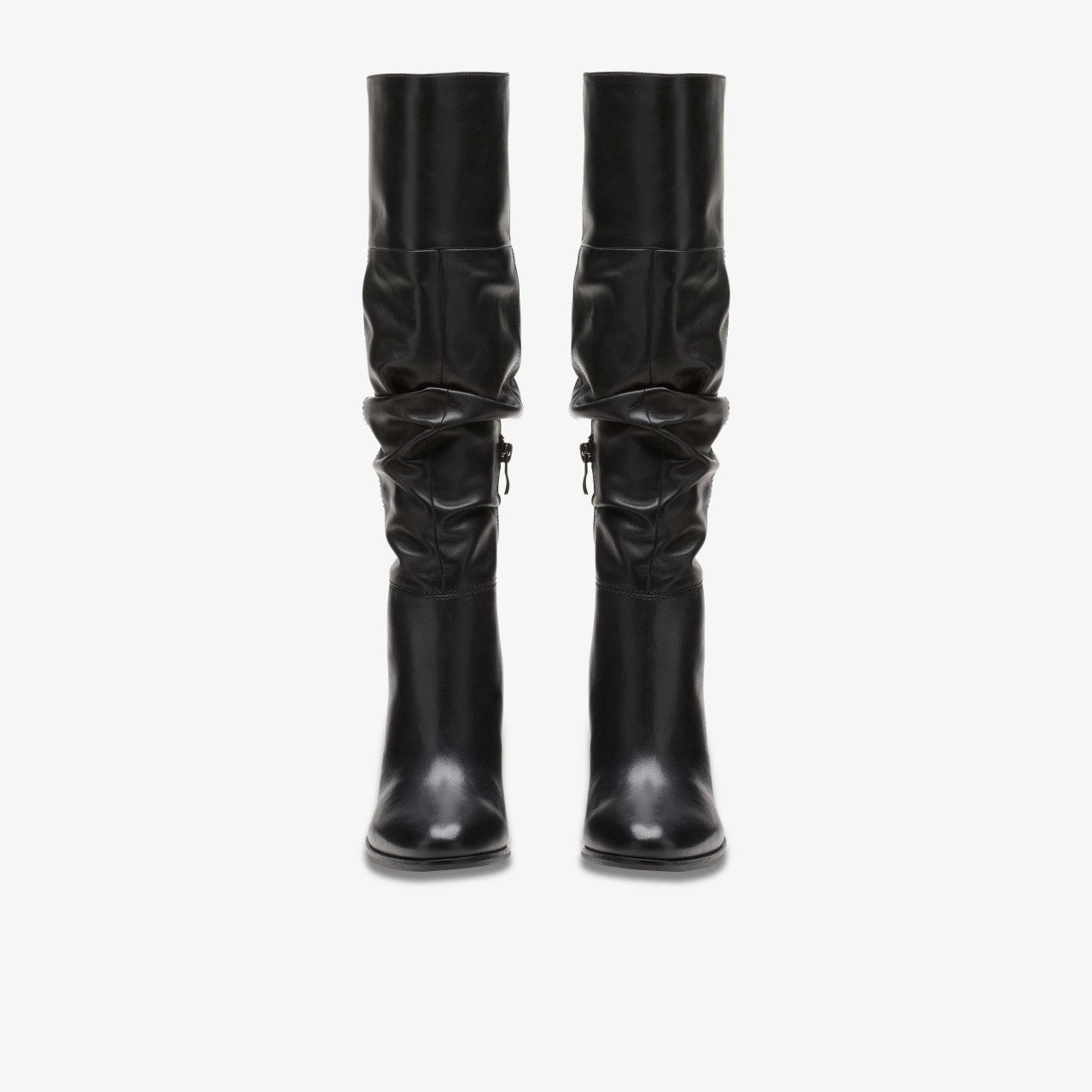 Women Freva 85 Slouch Black Leather