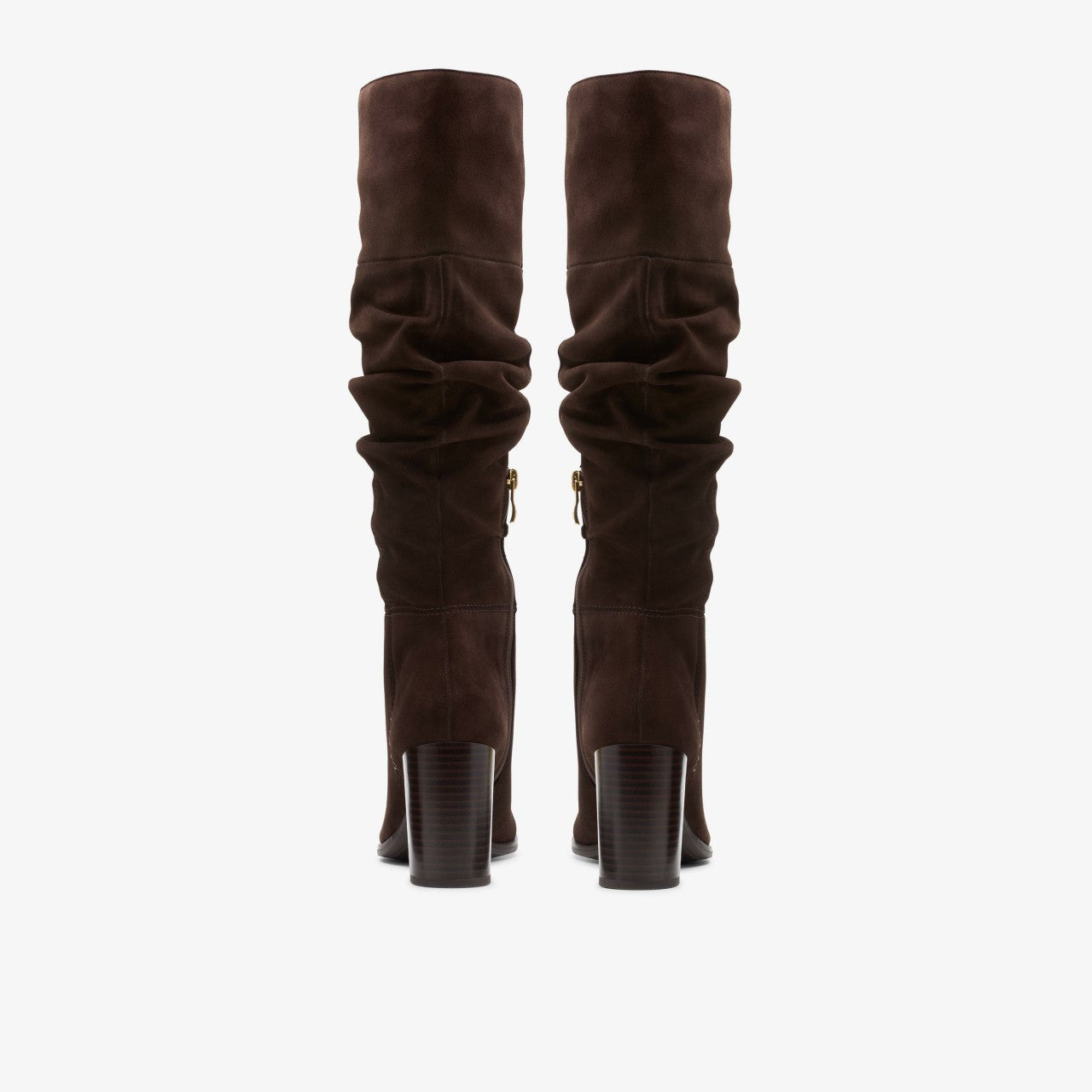 Women Freva 85 Slouch Dark Brown Suede