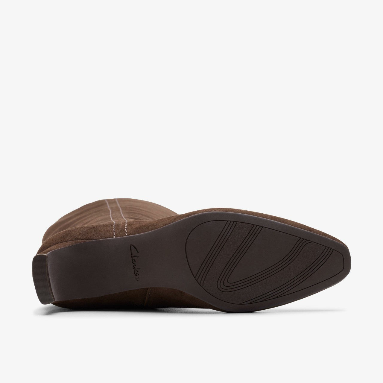 Women Edina Tall Dark Brown Suede