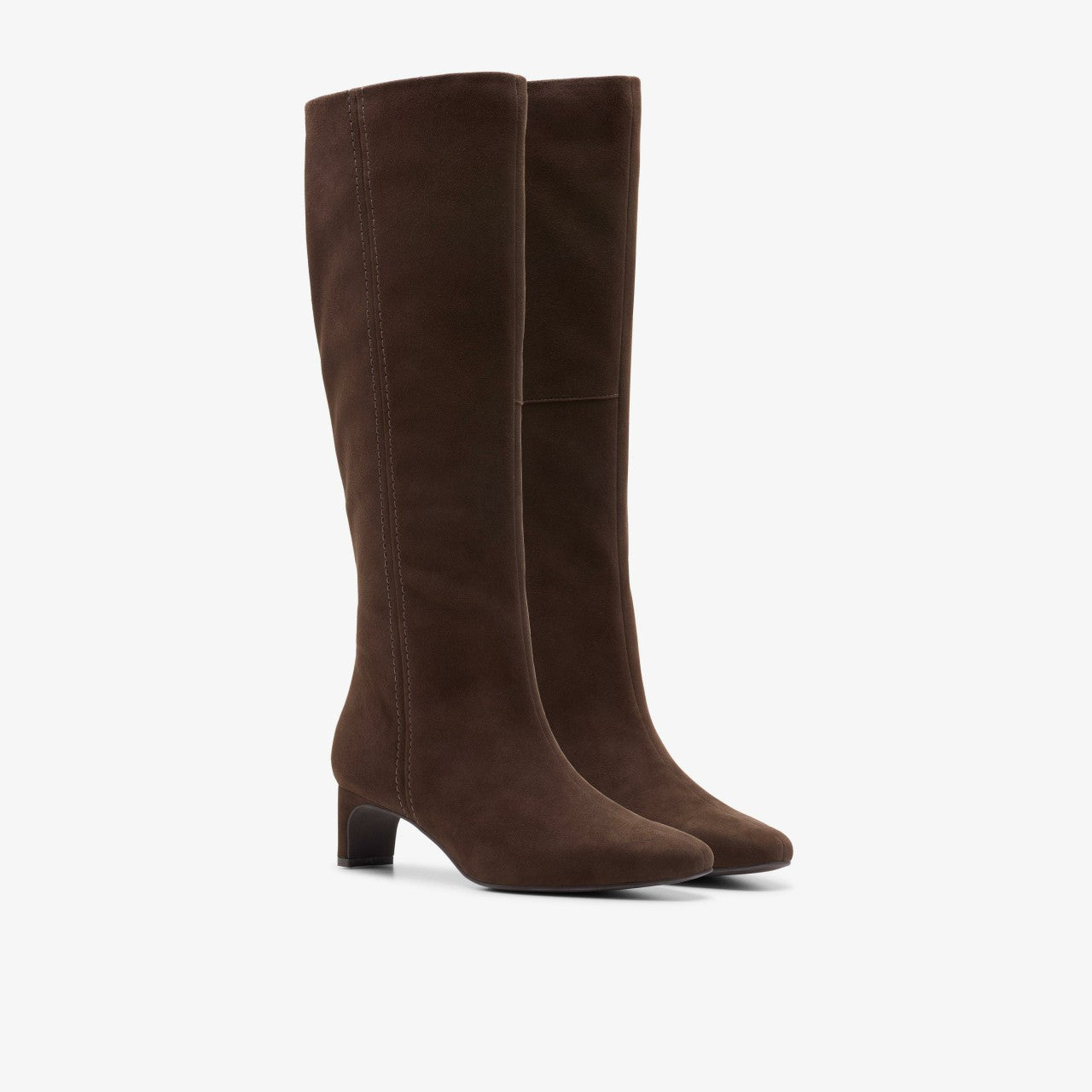 Women Edina Tall Dark Brown Suede