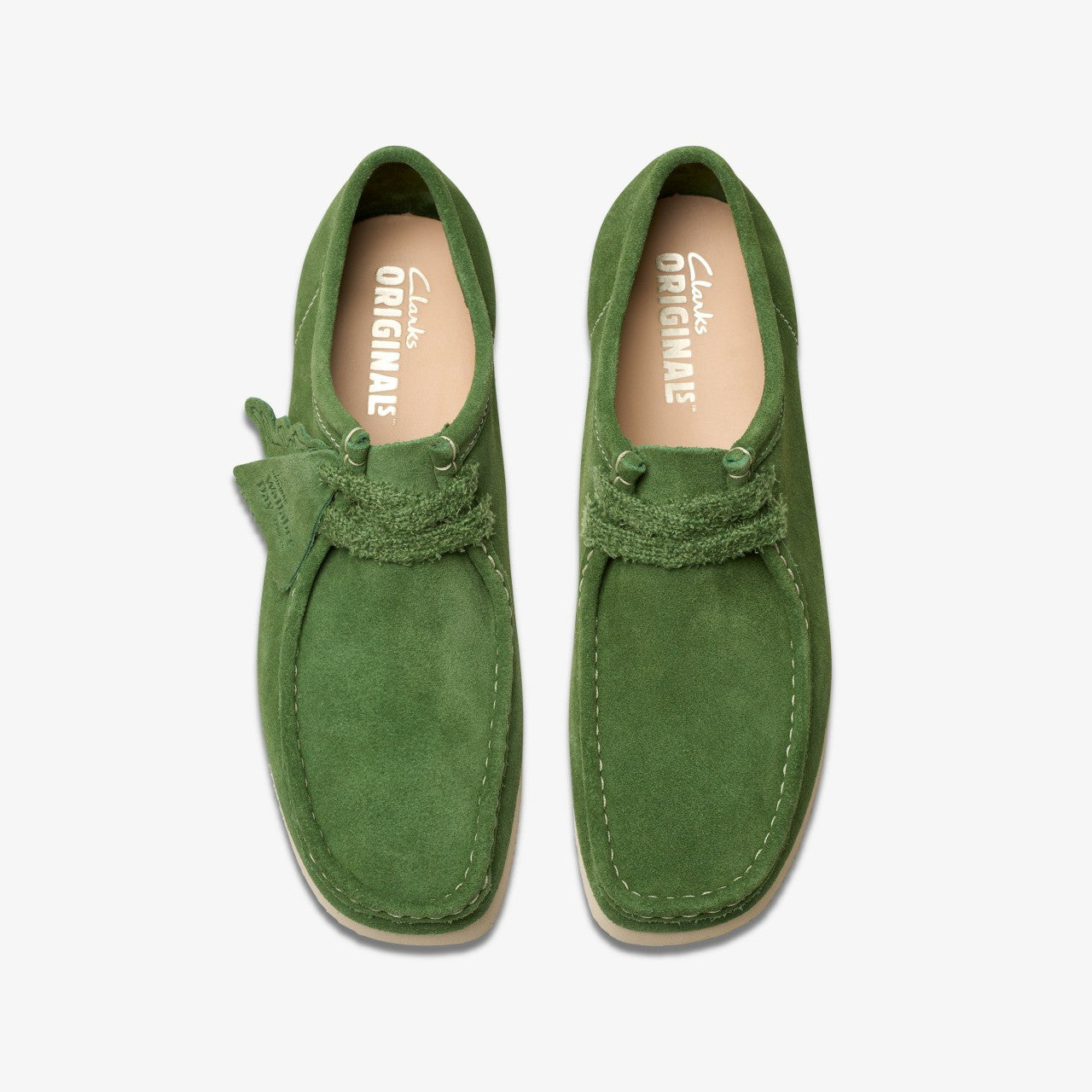 Men Wallabee 2604 Green Suede