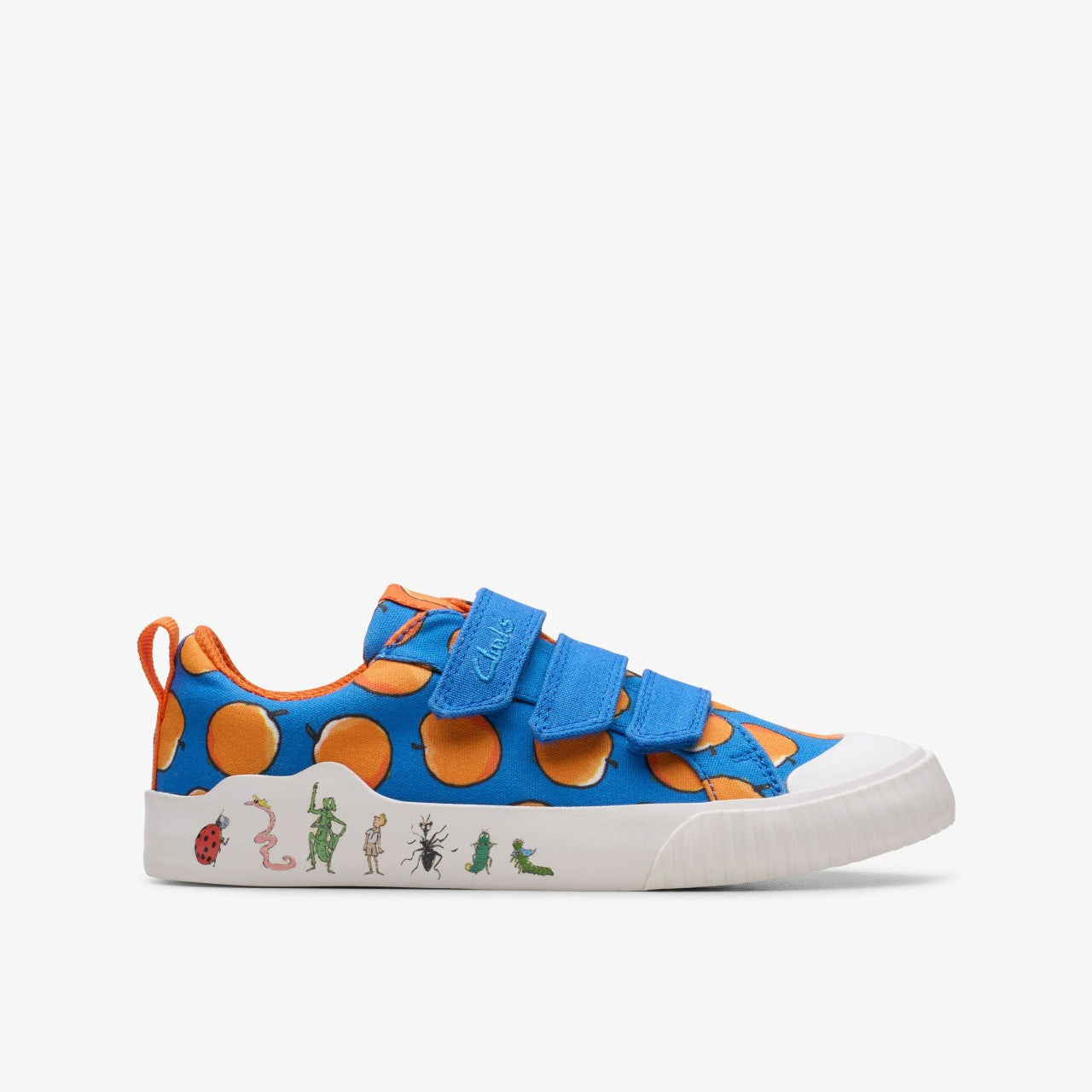Kids Roald Dahl James & the Giant Peach Foxing Air Kid Blue Canvas