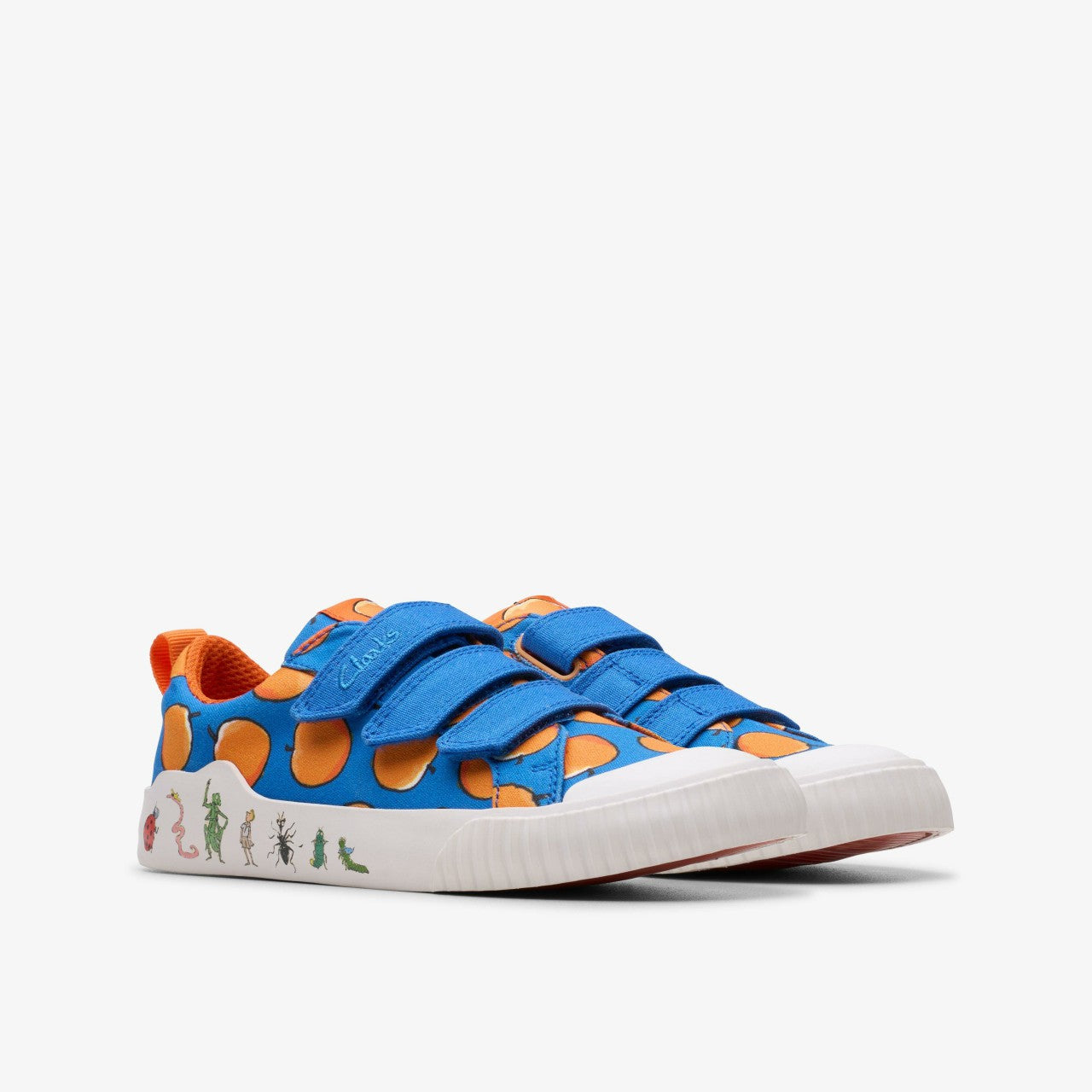 Kids Roald Dahl James & the Giant Peach Foxing Air Kid Blue Canvas