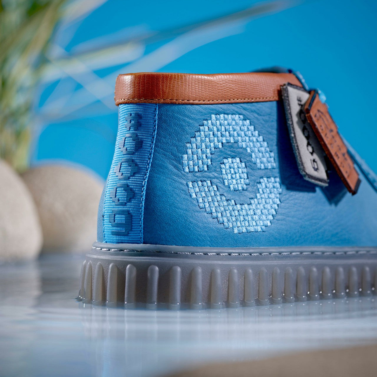 Men|Women Torhill Explore Blue Leather