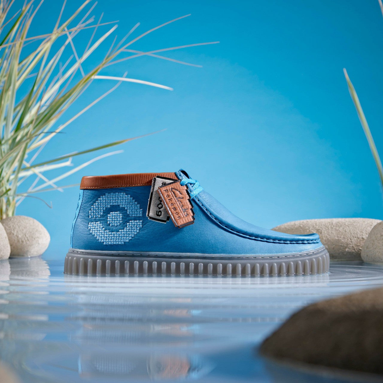 Men|Women Torhill Explore Blue Leather