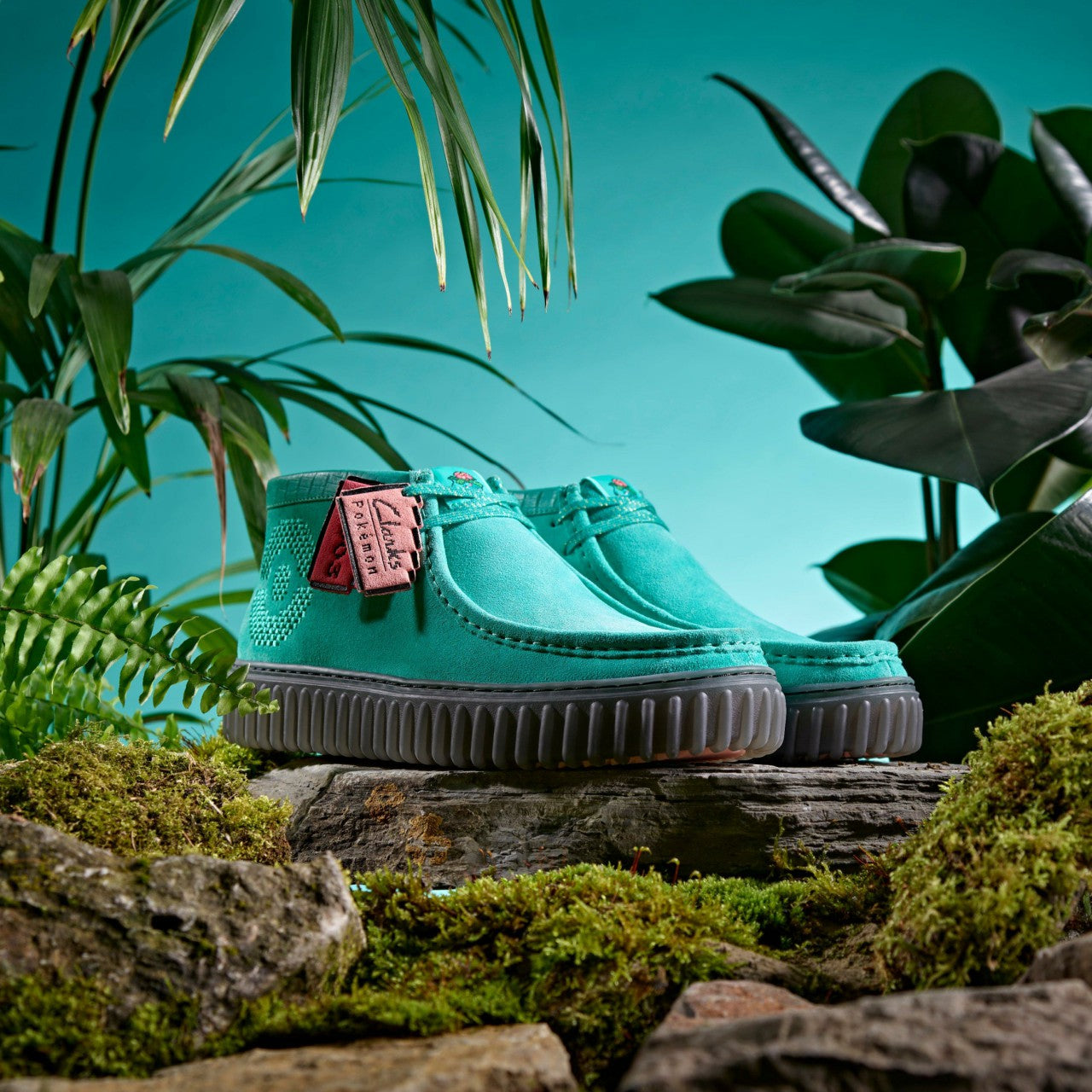 Men|Women Torhill Explore Turquoise Suede