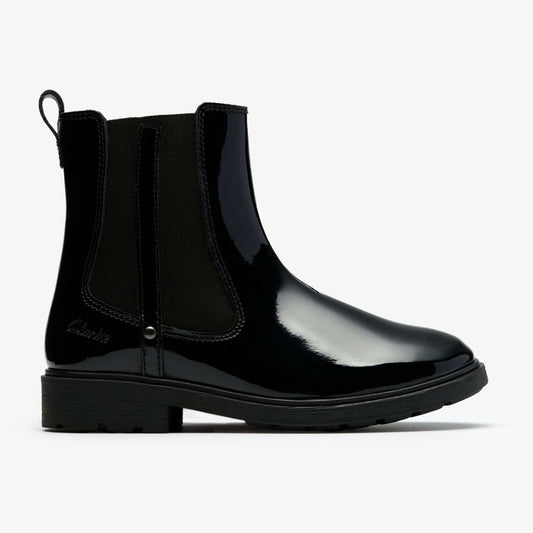 Kids Astrol Orin Kid Black Patent