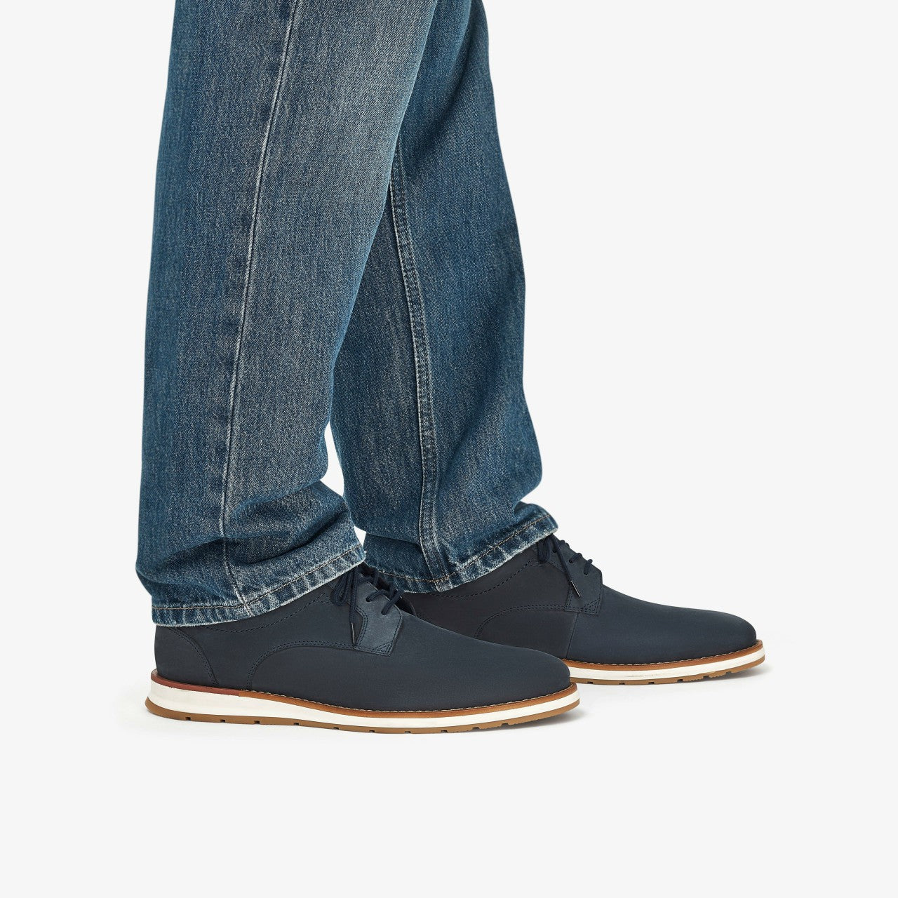 Men Lapford Lace Navy Nubuck