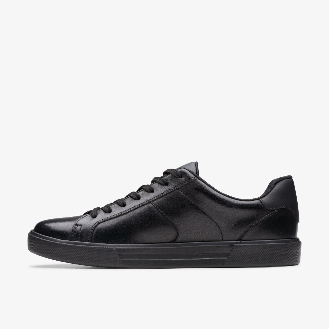 Men Romsey Lace Black Leather