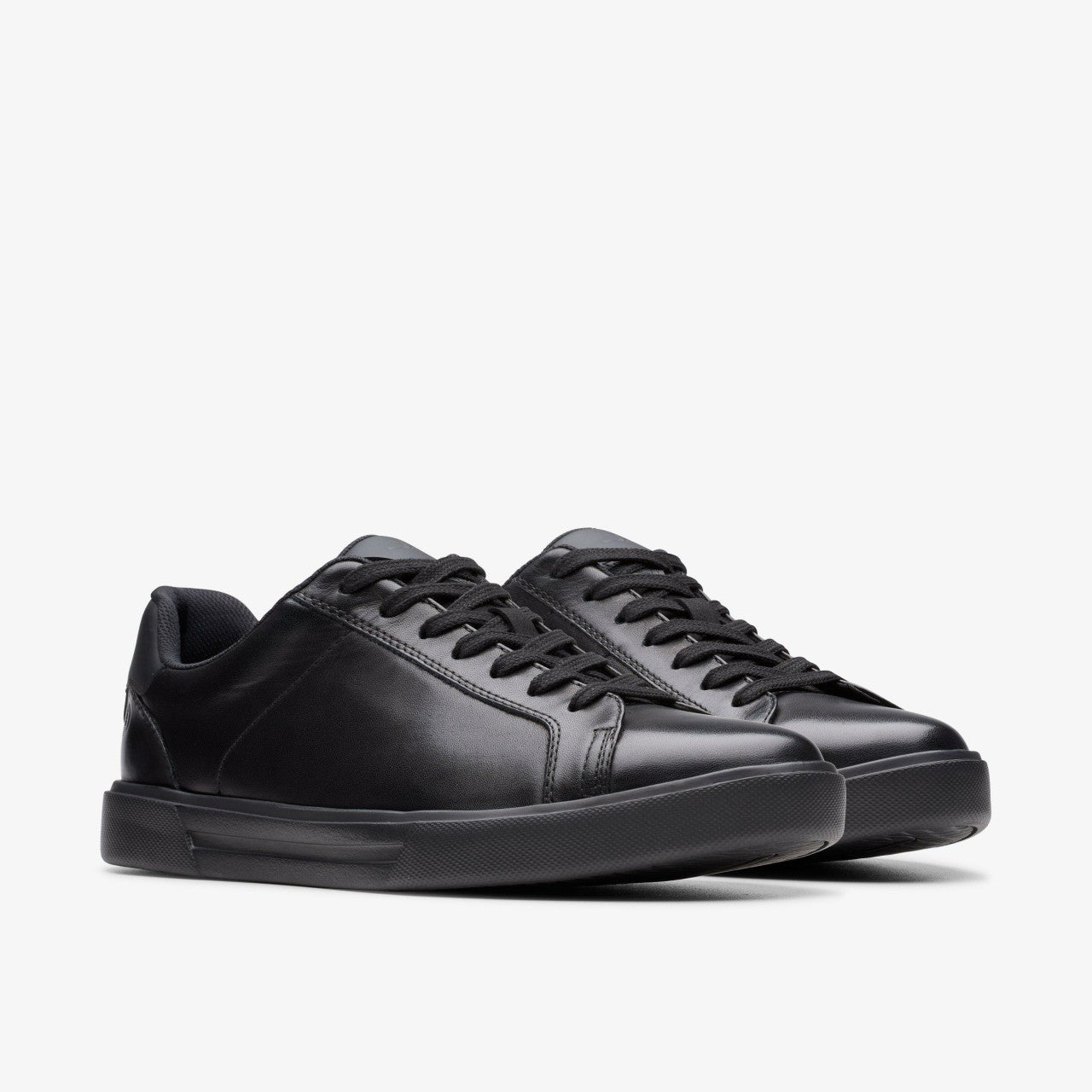 Men Romsey Lace Black Leather