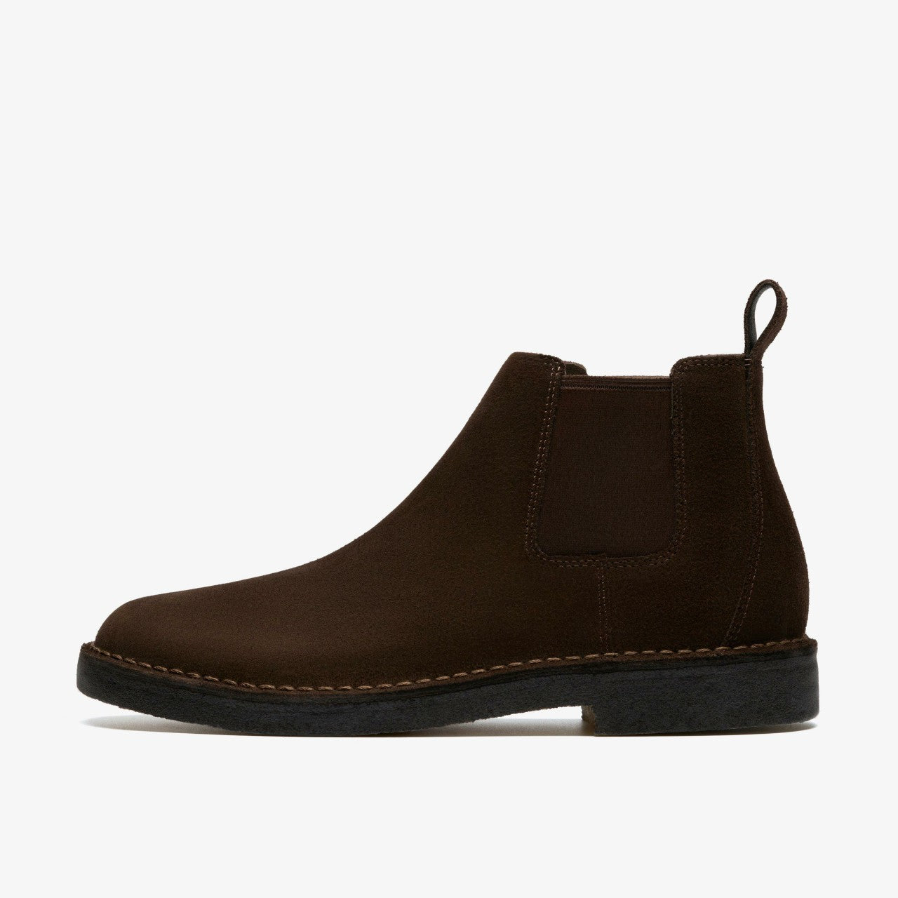 Men Desert Chelsea Dark Brown Suede