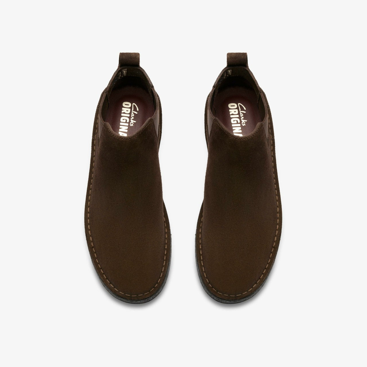 Men Desert Chelsea Dark Brown Suede