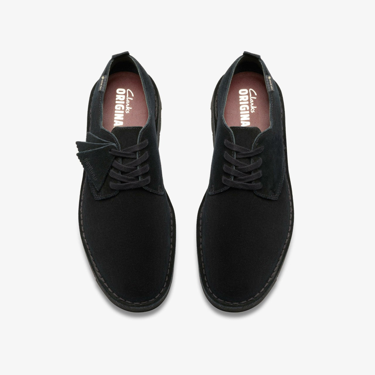 Men Desert London GORE-TEX Black Suede