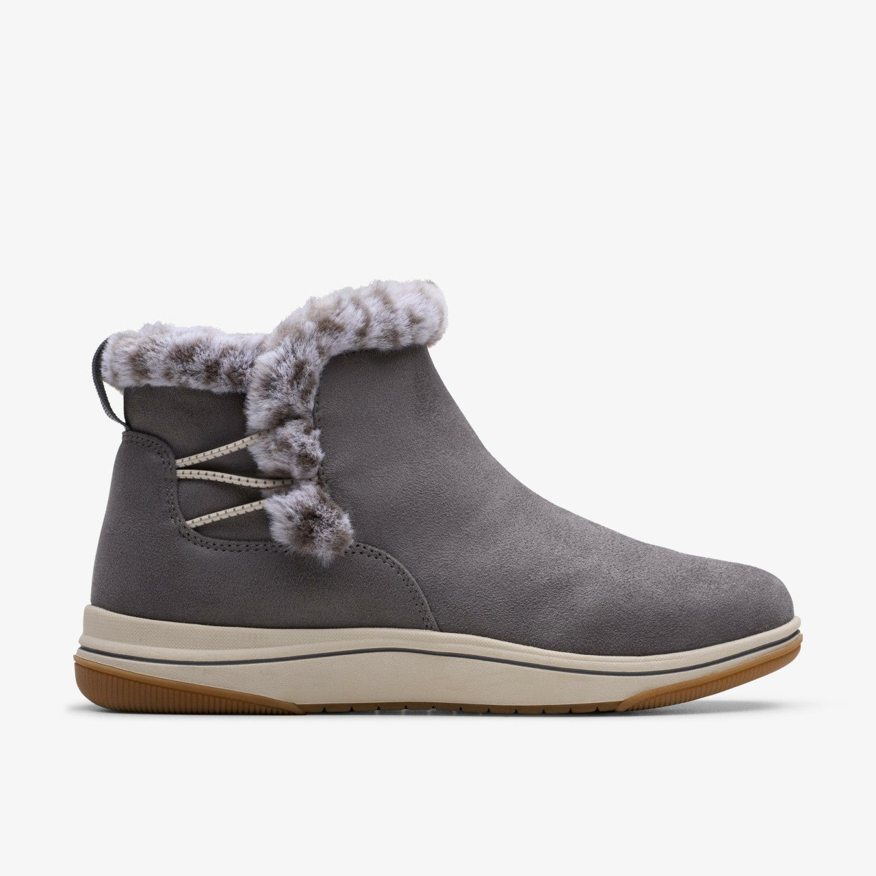 Women Brinkley Fur Dark Grey