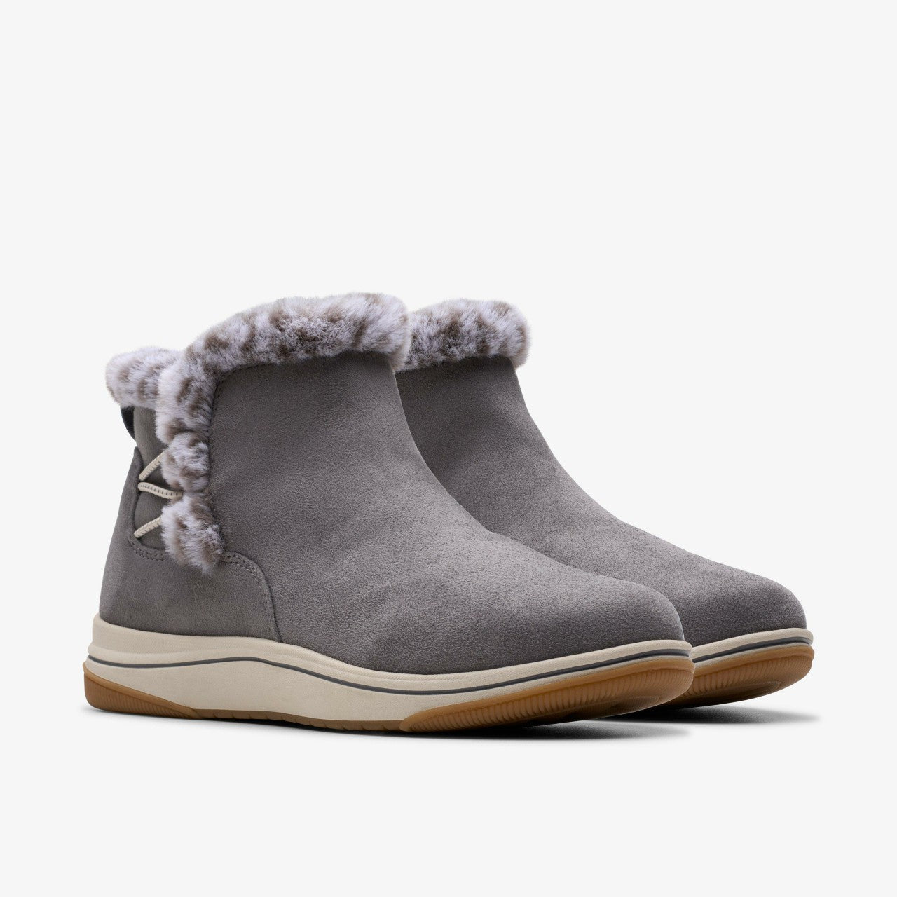 Women Brinkley Fur Dark Grey