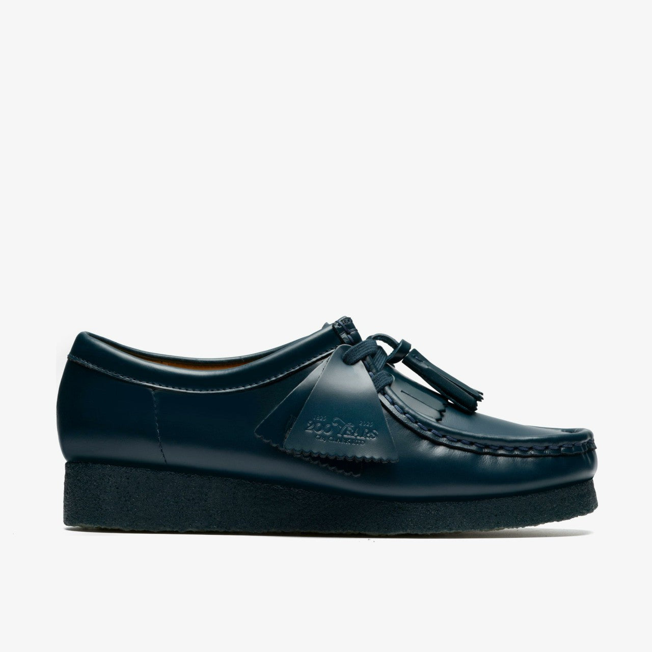 Women Wallabee Dark Teal Leather