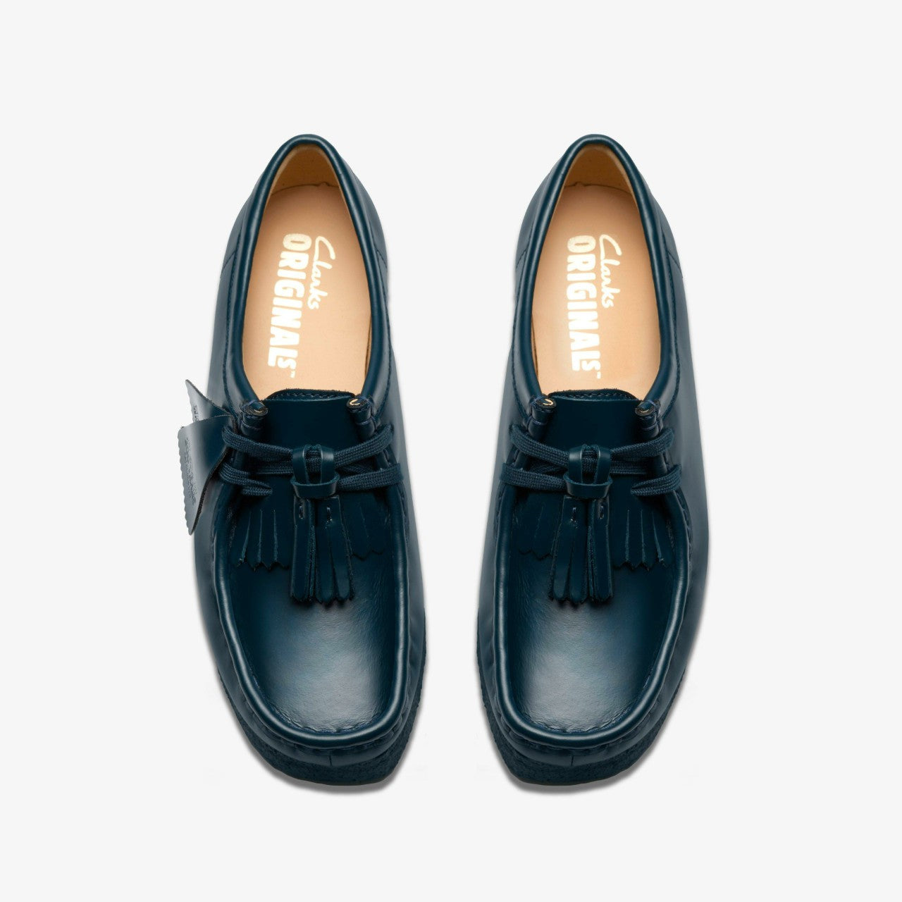 Women Wallabee Dark Teal Leather