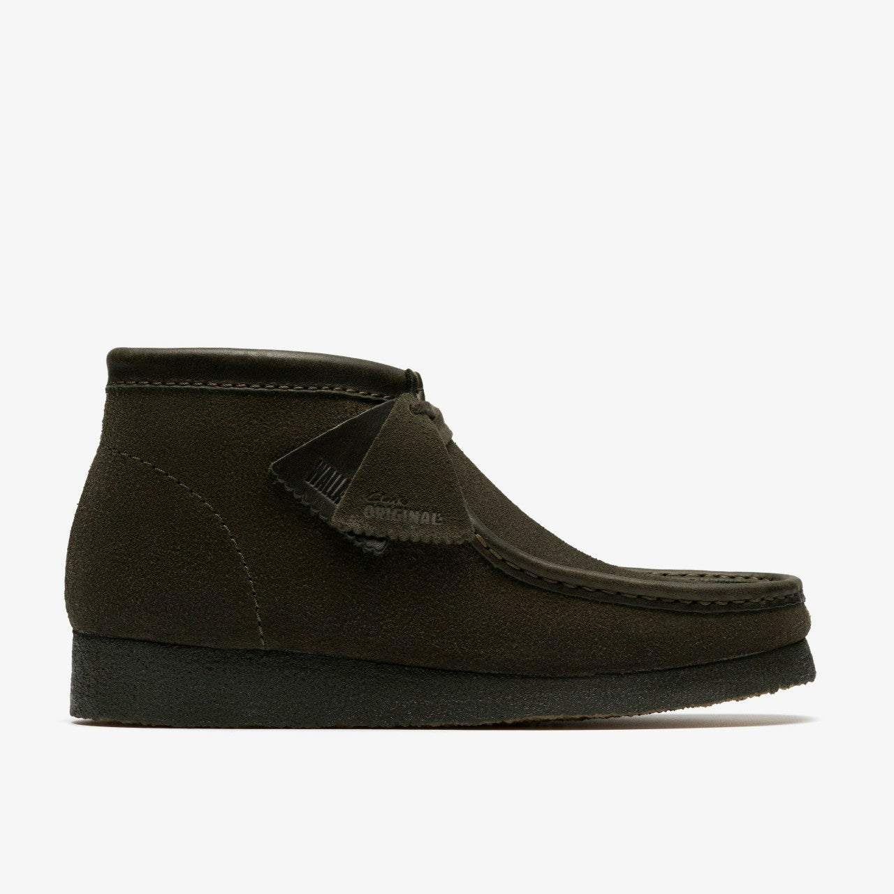 Men Wallabee Boot Loden Green Suede