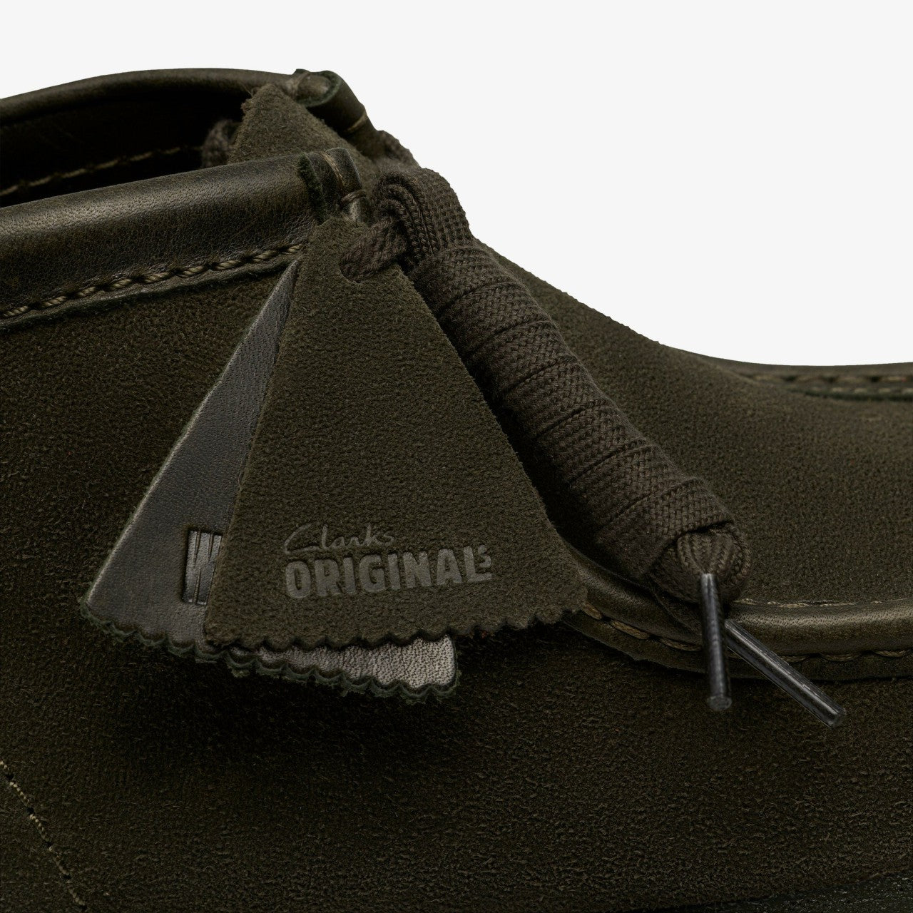 Men Wallabee Boot Loden Green Suede