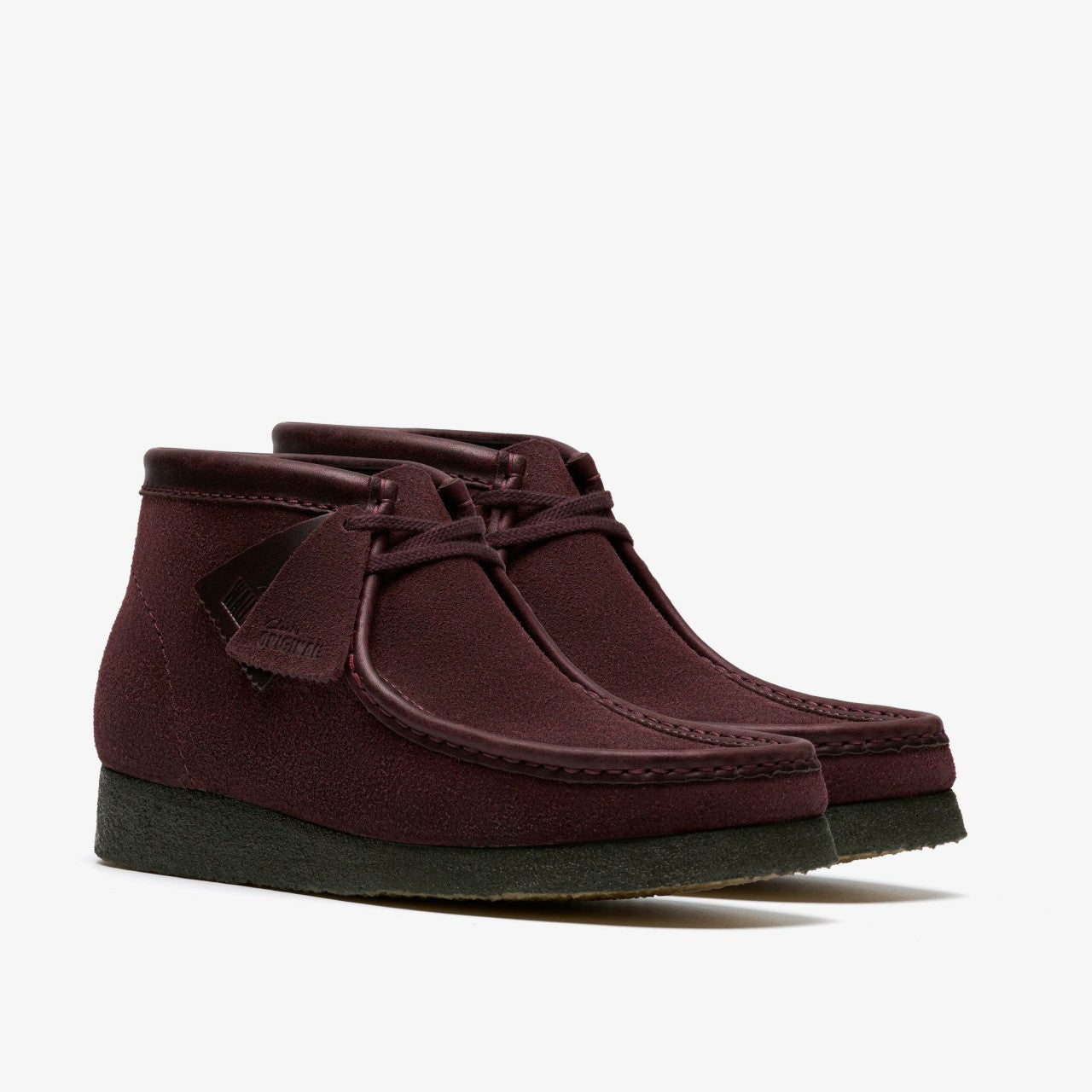 Men Wallabee Boot Purple Grape Suede