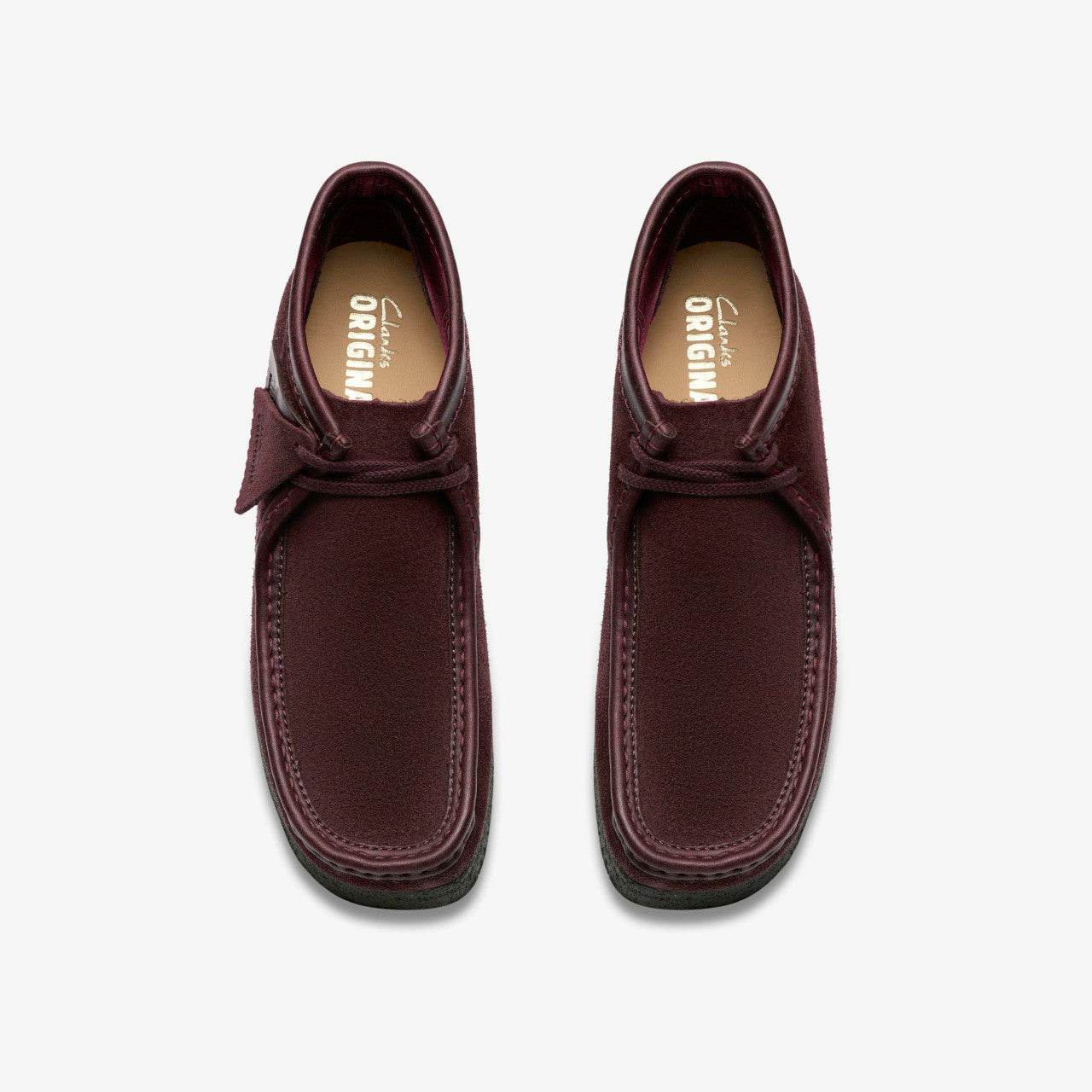 Men Wallabee Boot Purple Grape Suede