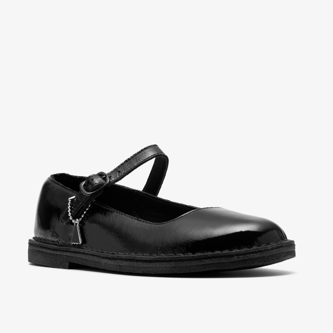 Women Desert Jane Black Patent