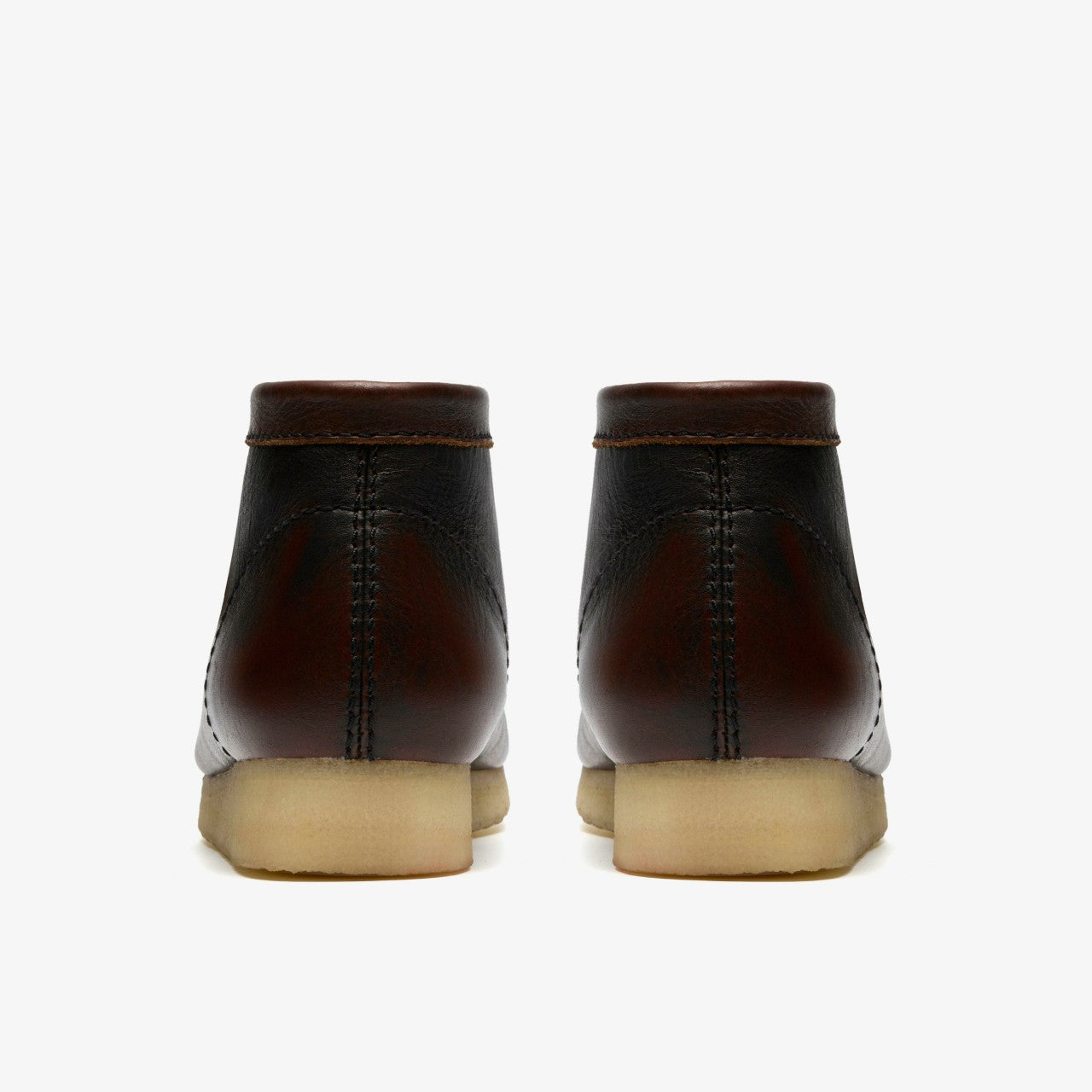 Men Wallabee Boot Dark Tan Combination