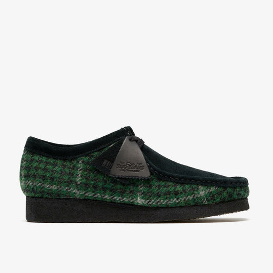 Men Wallabee Green Tweed Combination