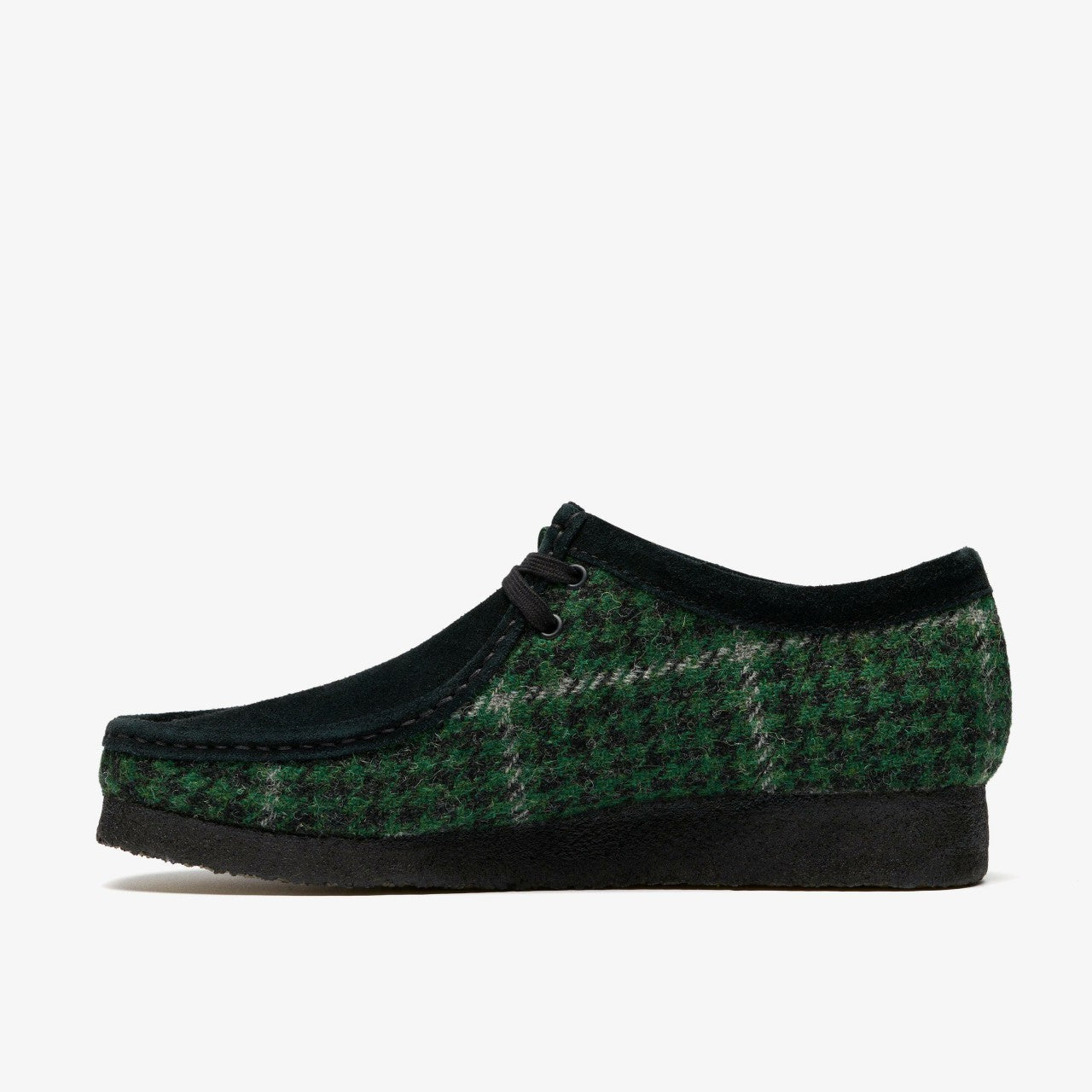 Men Wallabee Green Tweed Combination