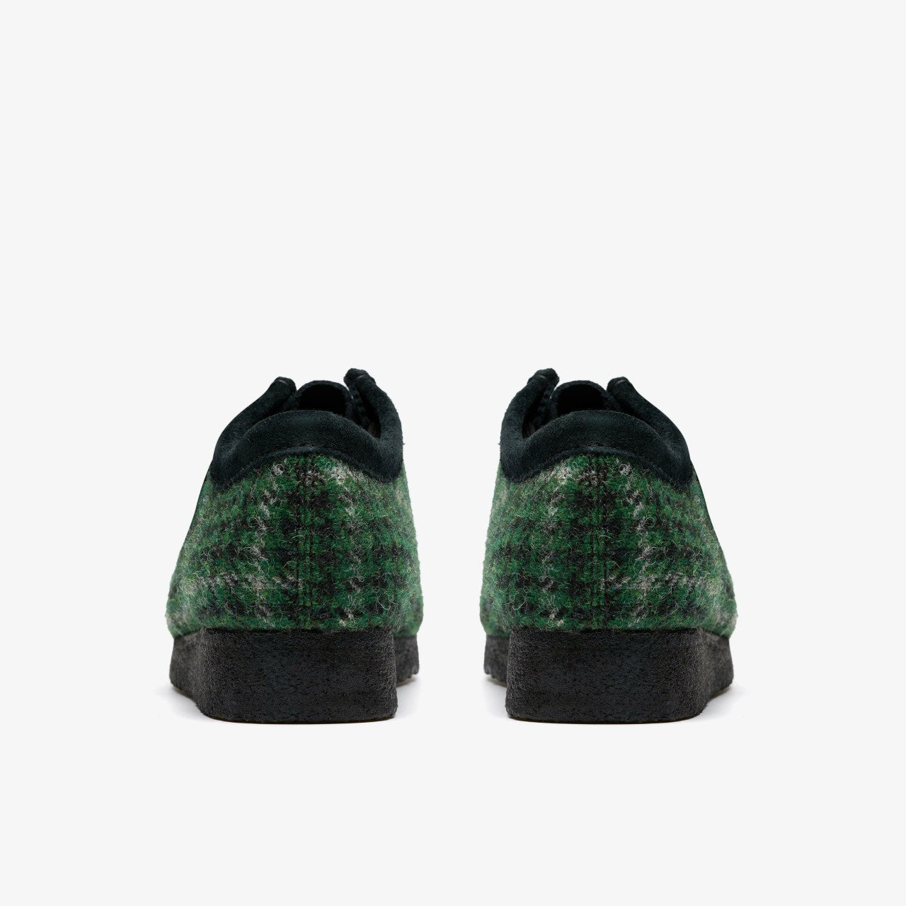 Men Wallabee Green Tweed Combination