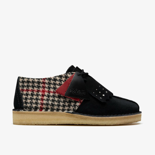 Women Desert Trek Black Tweed Combination