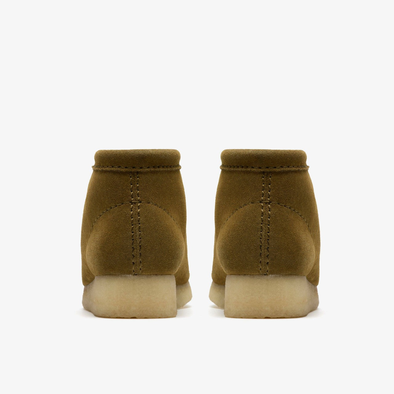 Women Wallabee Boot Green Suede