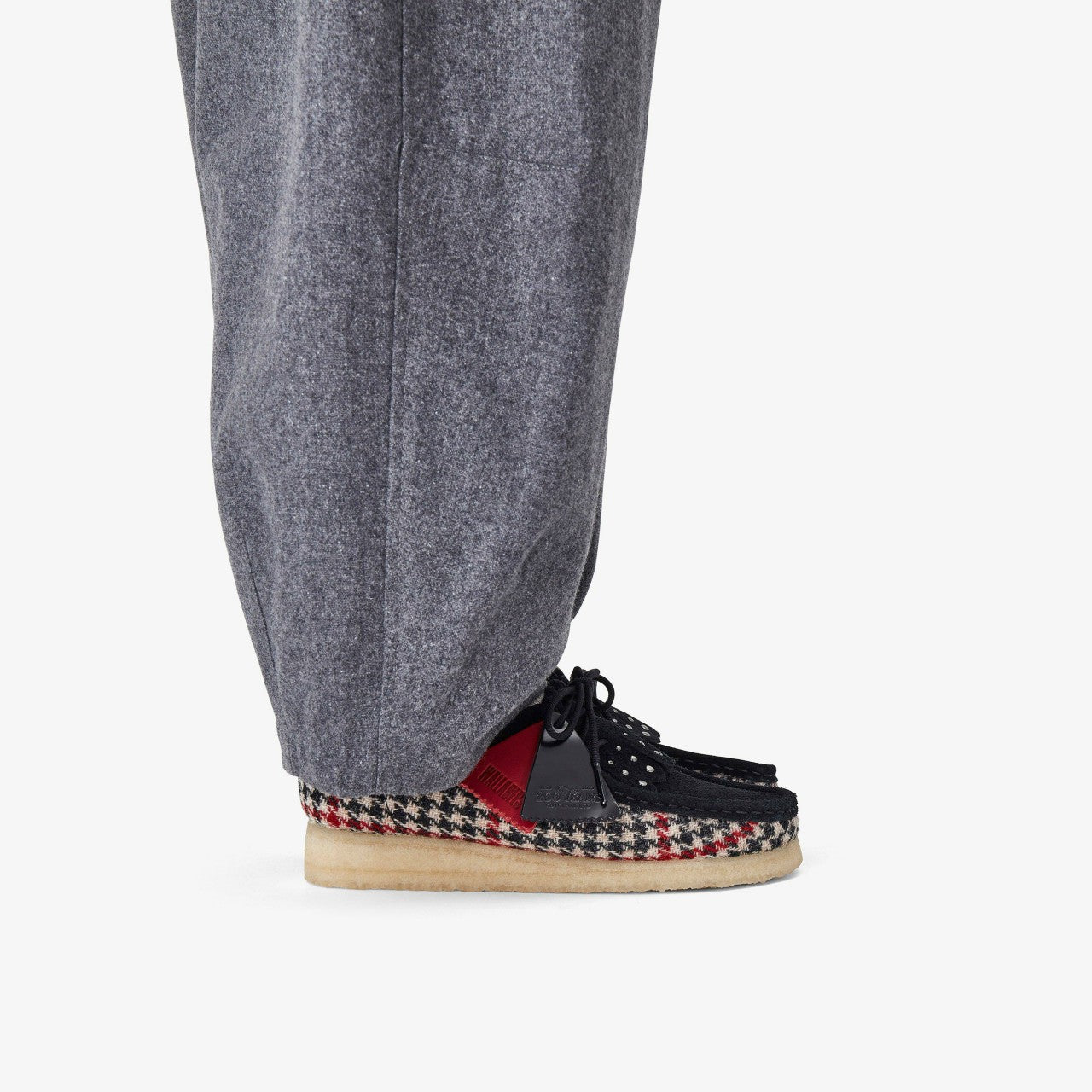 Women Wallabee Black Tweed Combination