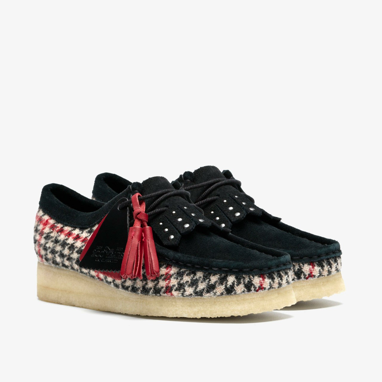 Women Wallabee Black Tweed Combination
